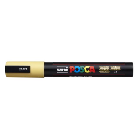Marker Posca PC-5M, Żółty słomiany - 2