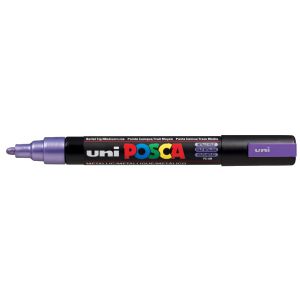 Marker Posca PC-5M, Fioletowy Metallic