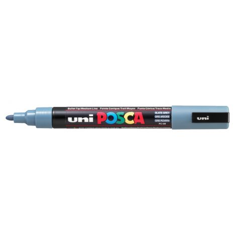 Marker Posca PC-5M, Szary ciemny