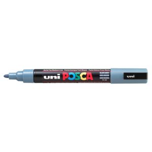 Marker Posca PC-5M, Szary ciemny