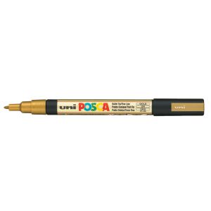 Marker Posca PC-3M, Złoty