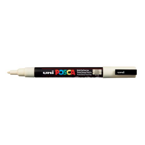 Marker Posca PC-3M, Kość Słoniowa