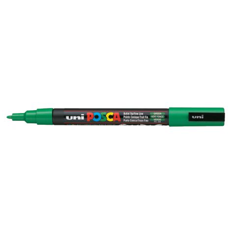 Marker Posca PC-3M, Zielony