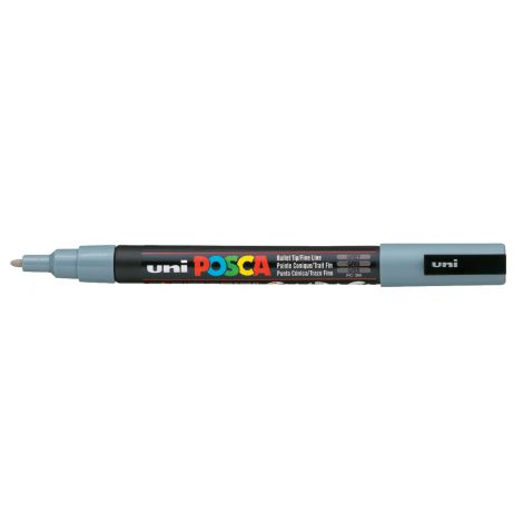Marker Posca PC-3M, Szary