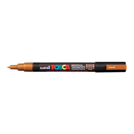 Marker Posca PC-3M, Brązowy jasny