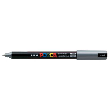 Marker Posca PC-1MR, Srebrny