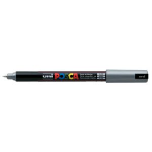 Marker Posca PC-1MR, Srebrny