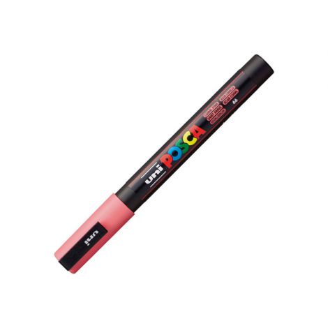 Marker Posca PC-3M, Koralowy pastelowy - 2