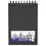 Szkicownik Oxford Sketchbook Podwójna Spirala A5/50 Czarny - 2