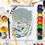 Szkicownik Oxford Sketchbook Podwójna Spirala A5/50 Czarny - 7