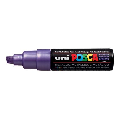 Marker Posca PC-8K, Fioletowy Metallic
