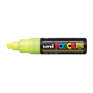 Marker Posca PC-8K, Żółty fluorescencyjny
