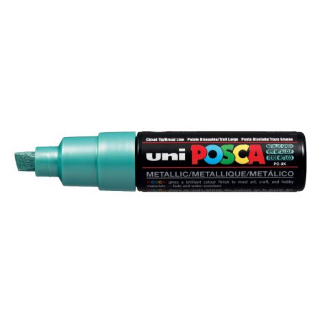 Marker Posca PC-8K, Zielony Metallic