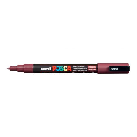 Marker Posca PC-3M, Czerwony ciemny