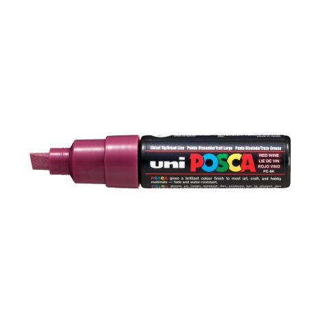 Marker Posca PC-8K, Czerwony ciemny