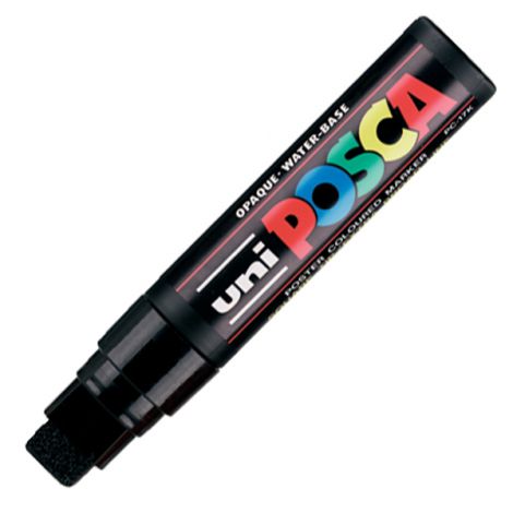 Marker Posca PC-17K, Czarny