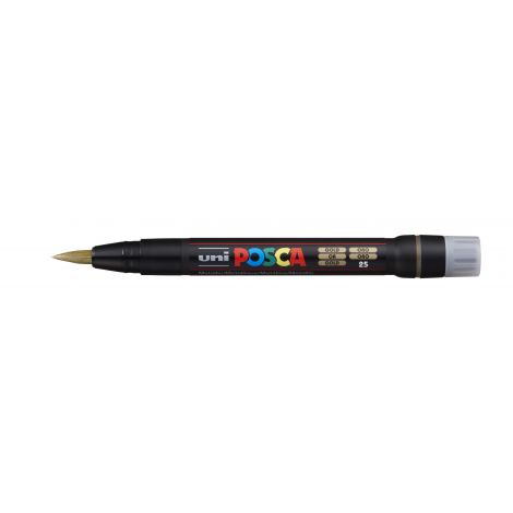Marker pędzelkowy Posca PCF-350, Złoty