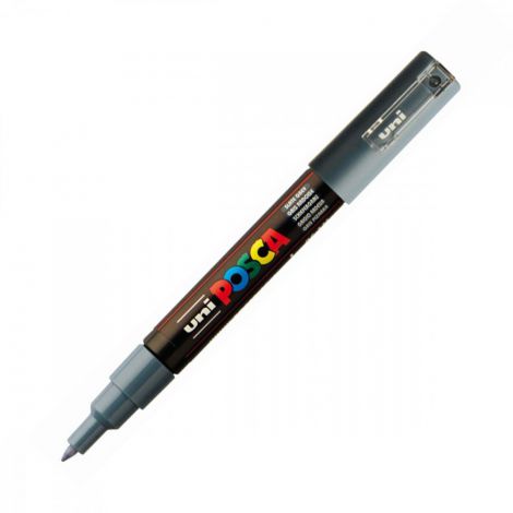 Marker Posca PC-1M, Szary ciemny - 2