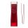 Grafity do ołówków automatycznych Uni 05-202 HB, Czerwone