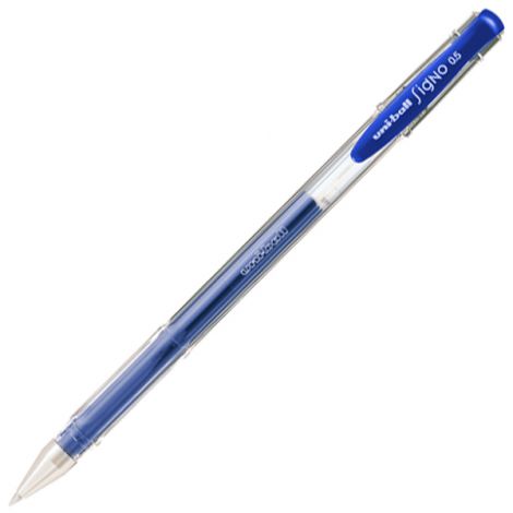 Długopis żelowy Uni UM-100, niebieski