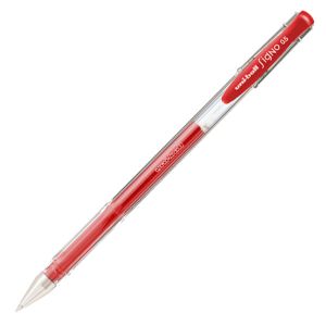 Długopis żelowy Uni UM-100, czerwony