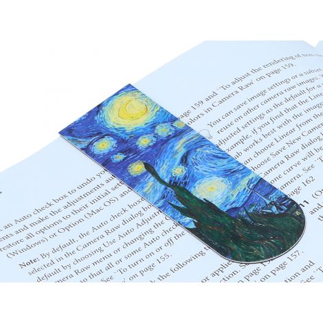 Zakładka magnetyczna Carmani, V. van Gogh, Gwiaździsta Noc - 2