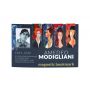 Komplet 4 zakładek magnetycznych Carmani, A. Modigliani - 3
