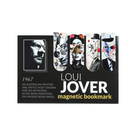 Komplet 4 zakładek magnetycznych Carmani, L. Jover - 2