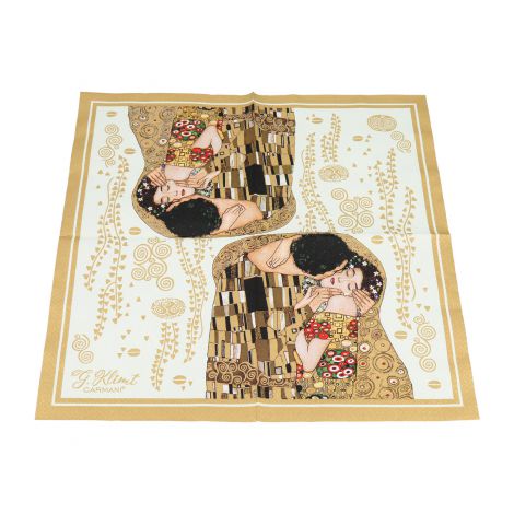 Serwetki papierowe 20szt. - G. Klimt, Pocałunek - 2