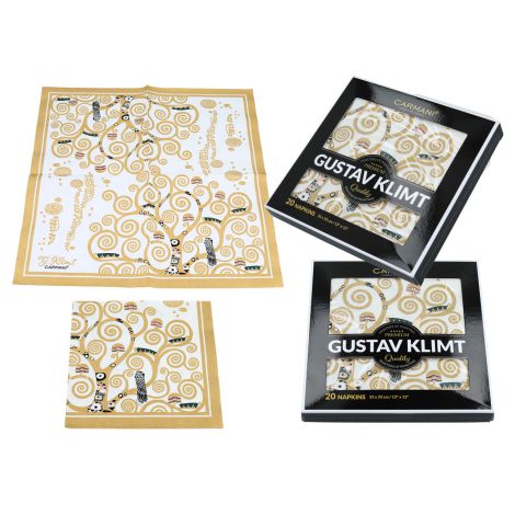 Serwetki papierowe 20szt. - G. Klimt, Drzewo życia