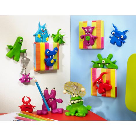 Kostka FIMO Kids, 42g, zielony, masa termoutwardzalna - 5