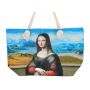 Torba z uszami ze sznurka Carmani L. Da Vinci, Mona Lisa - 3