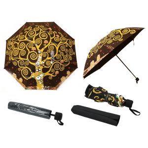 Parasol składany Carmani G. Klimt, Drzewo życia (dekoracja na wierzchu)