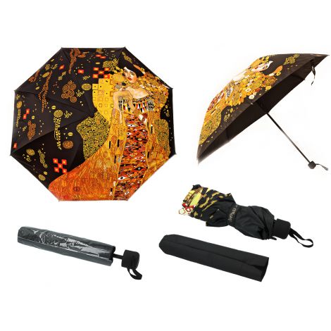 Parasol składany Carmani G. Klimt, Adela (dekoracja na wierzchu)