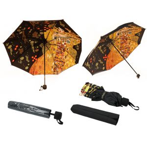 Parasol składany Carmani G. Klimt, Adela (dekoracja pod spodem)