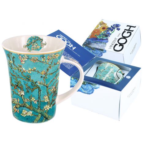 Kubek Carmani 350ml - V. van Gogh, Kwitnący Migdałowiec