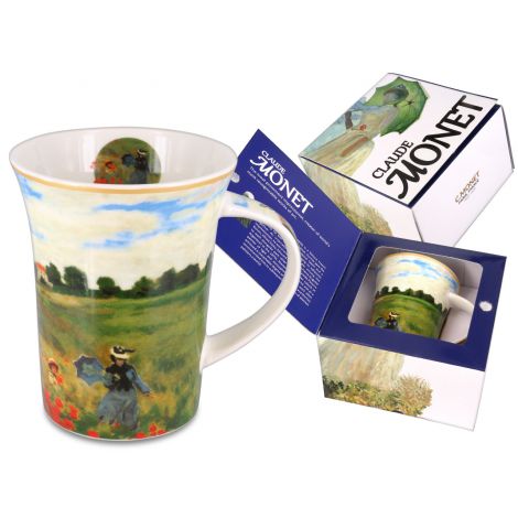 Kubek Carmani 350ml - Claude Monet, Pole maków