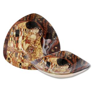 Talerz miseczka Carmani G. Klimt, Pocałunek