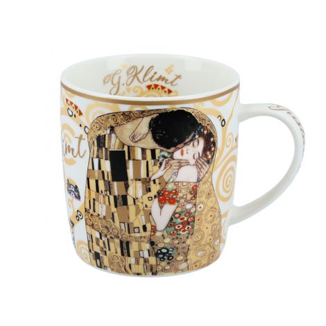 Kubek w puszce Carmani 420ml - G. Klimt, Pocałunek - 2