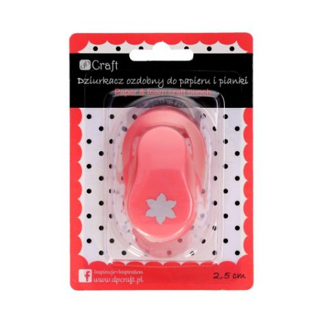 Dziurkacz ozdobny dpCraft do papieru i pianki 2,5cm Kwiatek 2