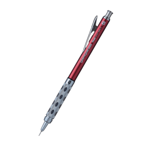 Ołówek automatyczny Pentel GraphGear 1000, 0.5mm HB, czerwony