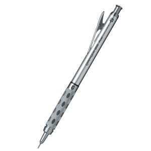 Ołówek automatyczny Pentel GraphGear 1000, 0.5mm HB, srebrny