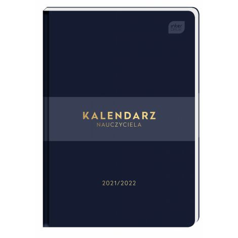 2024/2025 Kalendarz Nauczyciela Interdruk Standard tygodniowy A5, Szary