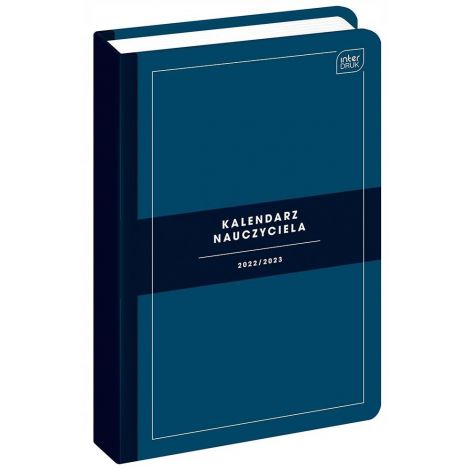 2024/2025 Kalendarz Nauczyciela Interdruk Standard tygodniowy A5, Szary - 2