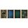 Zeszyt Interdruk Metallic Gold A4/96/70g kratka