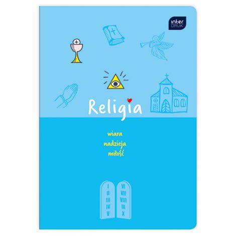 Zeszyt Interdruk Religia A5/60/90g kratka