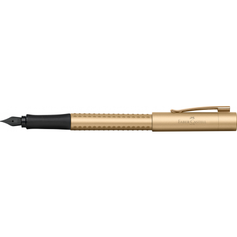 Pióro Wieczne Faber-Castell Grip 2011, Edycja Limitowana, złote, stalówka M - 5