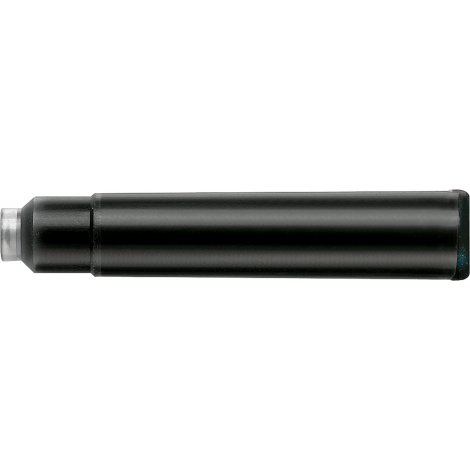 Naboje atramentowe Faber-Castell, krótkie, czarne, 6 sztuk - 2