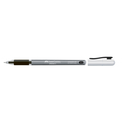 Długopis Faber-Castell Speedx Titanum, 0,5 mm, czarny - 3