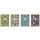 Zeszyt Interdruk Metallic Gold A5/96/70g kratka